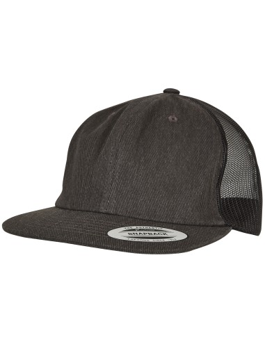 FLE-6006DT-Denim Trucker Cap